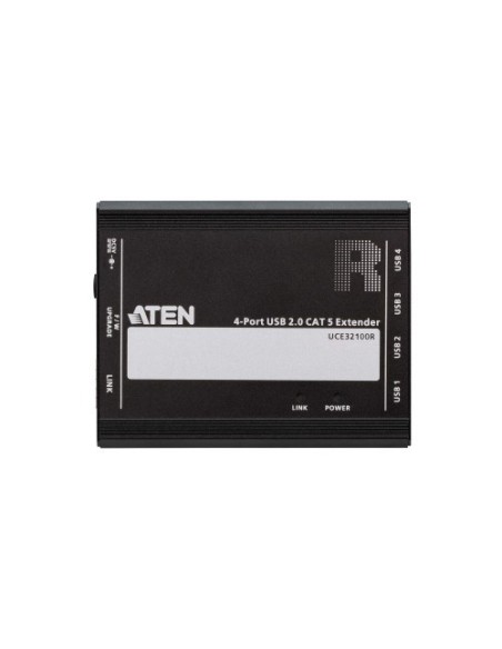 ATEN 1335339 UCE32100-AT-G ATEN Extensor USB 2.0 por Cat 5 con hub de cuatro puertos (hasta 100 m)