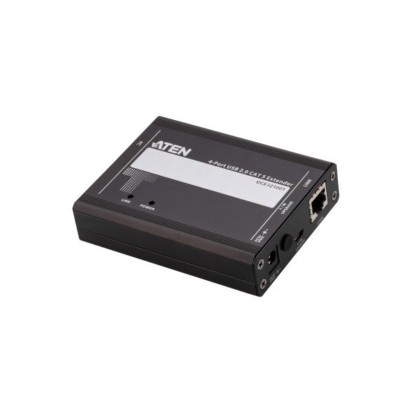 ATEN 1335339 UCE32100-AT-G ATEN Extensor USB 2.0 por Cat 5 con hub de cuatro puertos (hasta 100 m)