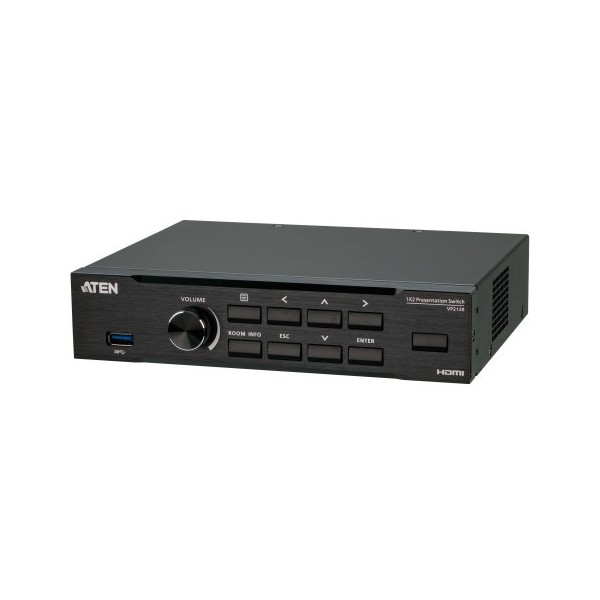 ATEN 1335330 VP2120-AT-G Aten Switch de presentación quadview con multistreaming