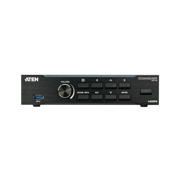 ATEN 1335330 VP2120-AT-G Aten Switch de presentación quadview con multistreaming
