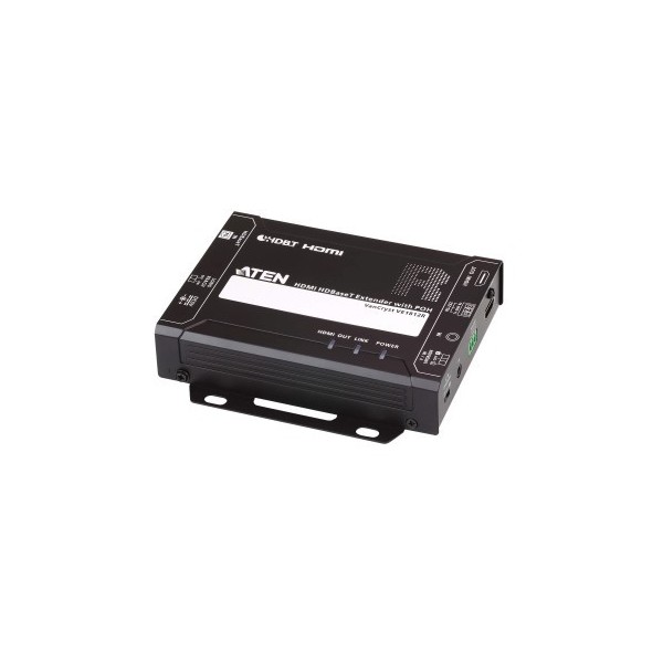 ATEN 1335300 VE1812R-AT-G ATEN RECEPTOR HDMI 4K SOBRE HDBASET CON POH (4K A 100 M) (HDBASET CLASS A) (VE1812R-AT-G)