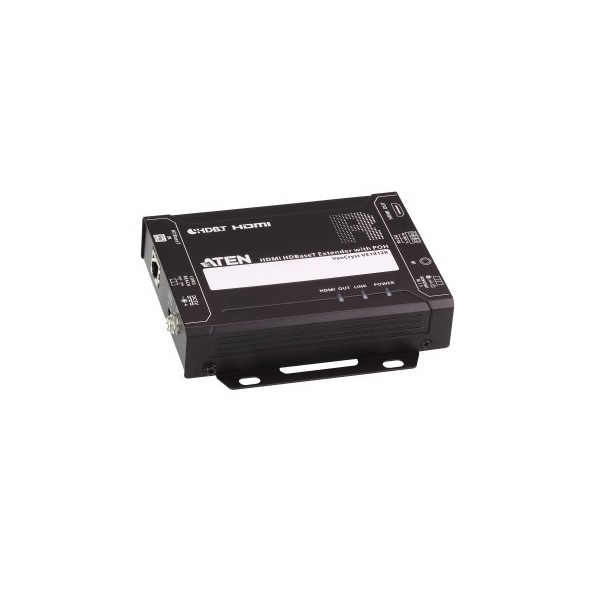 ATEN 1335300 VE1812R-AT-G ATEN RECEPTOR HDMI 4K SOBRE HDBASET CON POH (4K A 100 M) (HDBASET CLASS A) (VE1812R-AT-G)