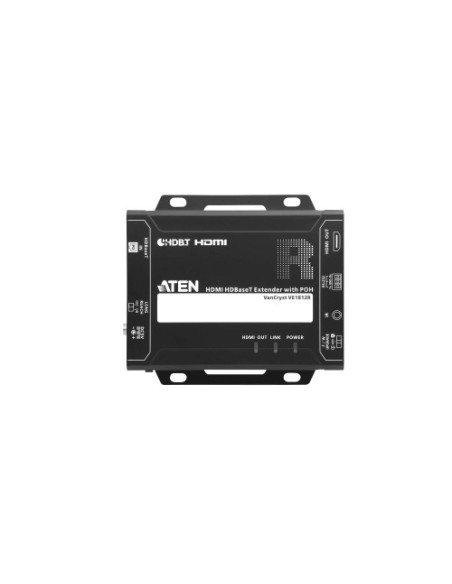 ATEN 1335300 VE1812R-AT-G ATEN RECEPTOR HDMI 4K SOBRE HDBASET CON POH (4K A 100 M) (HDBASET CLASS A) (VE1812R-AT-G)