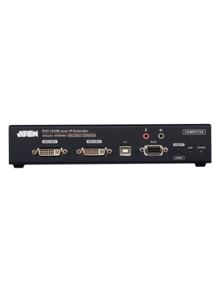 ATEN 1335277 KE6940AT-AX-G ATEN Transmisor KVM por IP DVI-I dual display USB
