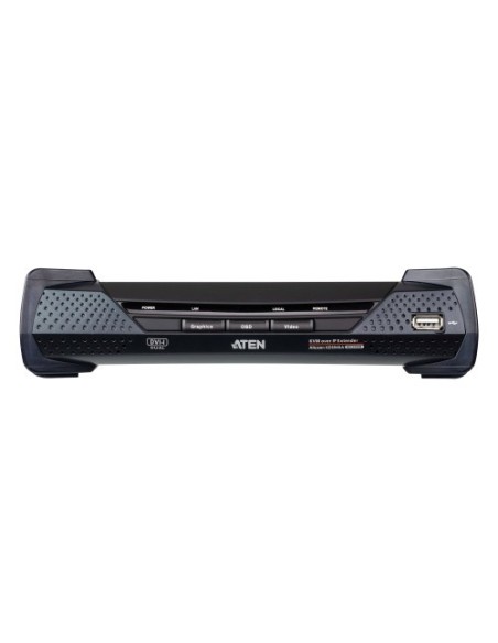 ATEN 1335276 KE6940AR-AX-G ATEN Receptor KVM por IP DVI-I dual display USB