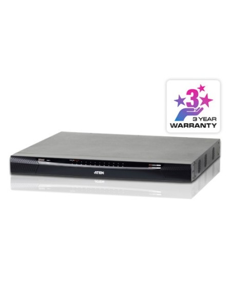ATEN 1335267 KN2124VA-AX-G Aten KN2124VA-AX-G interruptor KVM Montaje en rack Negro, Gris