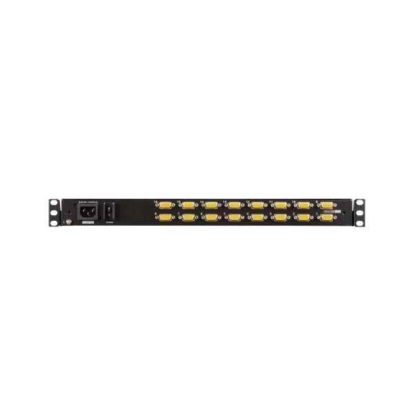 ATEN 1335259 CL3116NX-ATA-SG Aten CL3116 consola de rack 47 cm (18.5") 1366 x 768 Pixeles Metal, De plástico Negro 1U