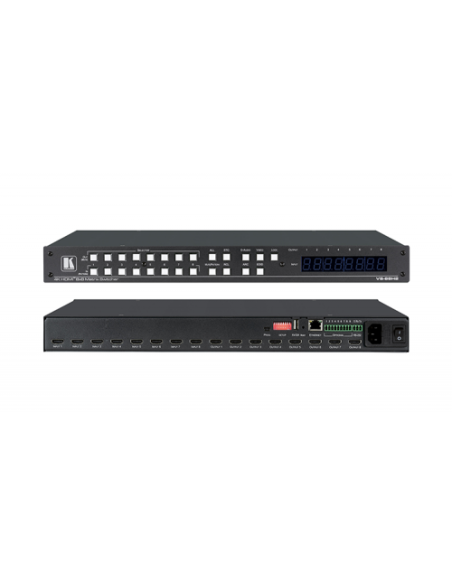 KRAMER 1335122 20-00018330 KRAMER VS-88H2 8X8 4K HDR HDCP 2.2 MATRIX SWITCHER WITH DIGITAL AUDIO ROUTING