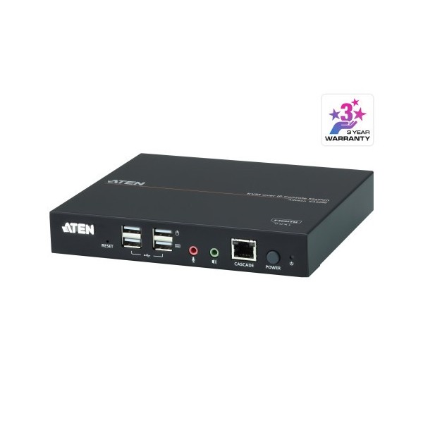 ATEN 1335066 KA8288-AX-G Aten Estación de consola por IP KVM HDMI dual