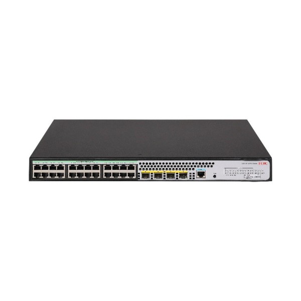 H3C-H3C-65-LS-5120V3-28P-PWR-GL-Switch PoE Gigabit L3 de 24 portas + 4 portas SFP