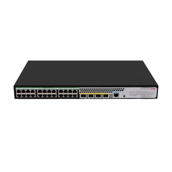 H3C-H3C-67-LS-5120V3-28S-PWR-LI-GL-Switch PoE Gigabit L3 de 24 portas + 4 portas SFP +