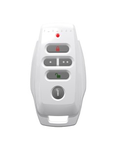 PARADOX-REM25-WHITE-Mando 6 canales color blanco. Bidireccional. No compatible con la SP4000