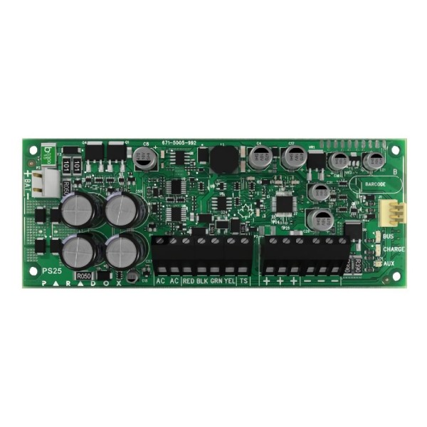 Paradox-PS25-Módulo Supervisionou a fonte de alimentação 2.8