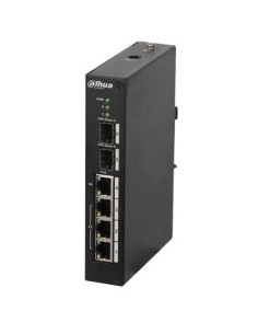 Dahua-PFS3206-4P-96-Switch Rango Temp Extendida PoE 3 puertos 10/100 + 1 puerto Gigabit + 2SFP 96W No_Gestionable Layer2