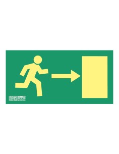 IMPLASER-EV255L-20M-Señal salida derecha Clase A 63,2x31,6cm. 20m