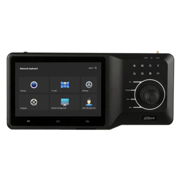 Dahua-NKB5200-Joystick con Pantalla Touch 10.1" IP RS485 USB 1xHDMI control PTZ 12Vdc