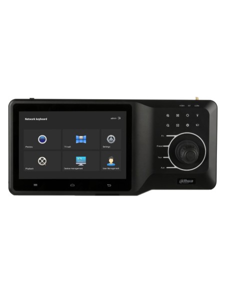 Dahua-Nkb5200-Joystick com tela sensível ao toque 10.1 "IP RS485 USB 1XHDMI PTZ Control 12VDC