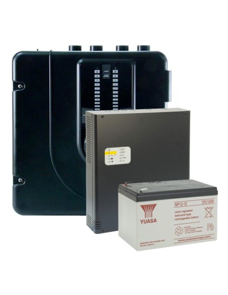 NOTIFIER-BUNDLE-FLT1-Kit compuesto por: 5ud FL2011EI-HS + 5ud HLSPS15 + 10ud PS-1212