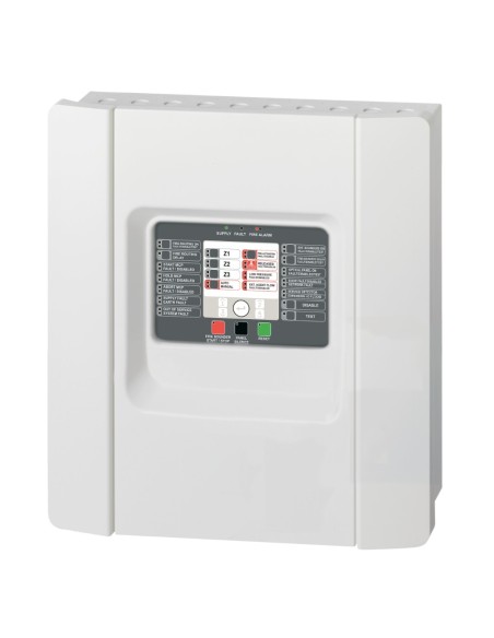 Kidde Commercial-1x-X3E-09-Detecção central e extinção convencional Aritech conectável em rede - 3 zonas. (Espanhol)