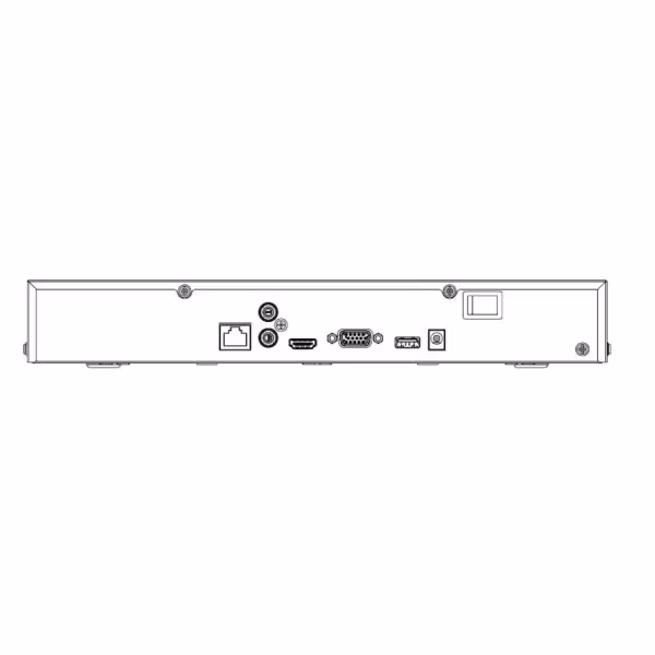 HIKVISION PRO-HIK-PRO-158-DS-7608NI-Q1(D)-Grabador NVR IP 8CH 8MP 160/80 Mbps 1HDD E/S Audio Hikvision