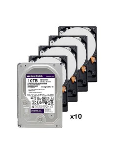 WESTERN DIGITAL-WESTERN-14-PACK_10_WD101PURP-Pack de 10 discos duros de 10 Tb ( 10240 Gb ) Western Digital