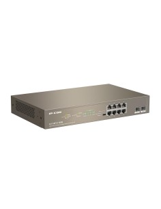 IPCOM-IPCOM-18-G1110P-8-150W-switch 8 portas Poe + 2 portas SFP Gigabit não-manejável garra l2