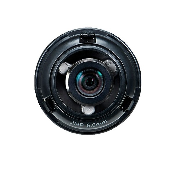 Kaufen HANWHA VISION SLA-2M6000Q HANWHA VISION. Objektivmodul für PNM-9002VQ mit 2 MP, Festbrennweite 6 mm, WDR 150 dB.