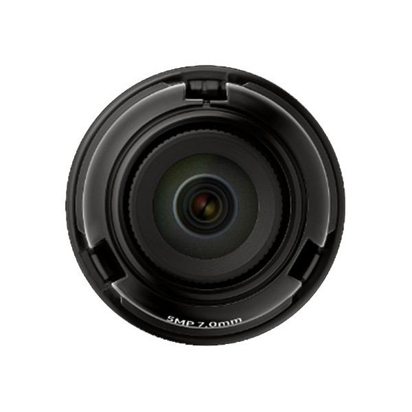 Kaufen HANWHA VISION SLA-5M7000P HANWHA VISION. Objektivmodul für PNM-9320VQP mit 5 MP, Festbrennweite 7 mm, WDR 120 dB.