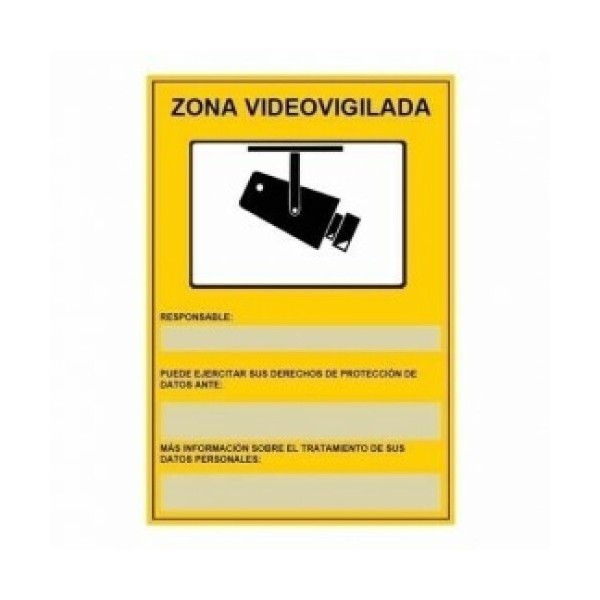 Kaufen OEM CSM-RGDP-CCTV CASMAR. Zulassungsfähige Warnbeschilderung für CCTV-Aufzeichnung