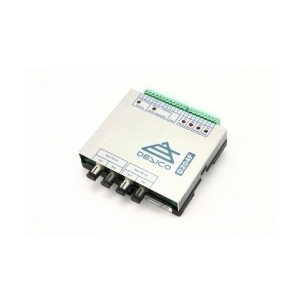 Acquistare DESICO D224F DESICO. Amplificatore distributore di bus (1Ex4S) della centrale C2200 e collegamento FO. 1 ingresso e 4