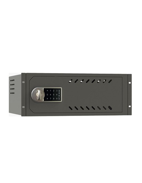 Acquistare OEM CSM-CVELEC-RACK CASMAR. Cassaforte per videoregistratore con chiusura elettronica e ritardo di apertura per rack 