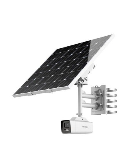Kaufen HIKVISION SOLUTIONS DS-2XS6A46G1PIZS-832 HIKSOL. IP-Bullet-Kamera-Kit 4 MP LPR mit 80-W-Solarpanel und Batterien, motoris