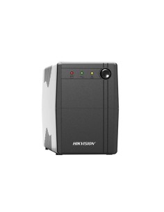 Kaufen HIKVISION BASIC DS-UPS1000 HIKBASIC. USV 1000VA / 600W. 1x Batterie 12V/9Ah inkl. Elektrischer Schutz. 2x Schuko-Ausgang.