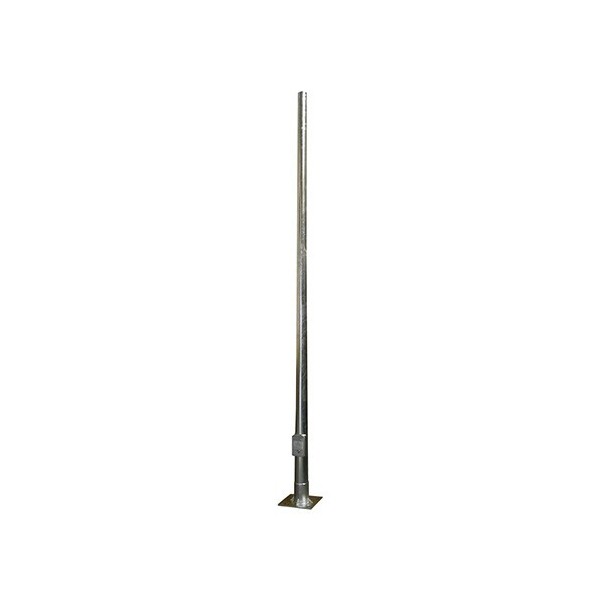 Acheter OEM CSM-POLE-AM-5M3E-F CASMAR. Colonne modèle AM tronconique de 5 m de hauteur, galvanisée, monobloc, épaisseur 3 mm.