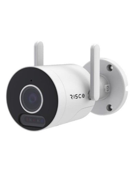 Acheter RISCO RVCM51W320RA RISCO. Caméra Vupoint IA bullet IP 4 Mpx à optique fixe 2.8mm, IR 25 m, DWDR, SD, microphone et haut-