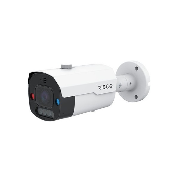 Acheter RISCO RVCM52A350RA RISCO. Caméra Vupoint IA bullet IP 5 Mpx, optique motorisée 2.8-12mm, IR + lumière blanche 25 m, WDR,