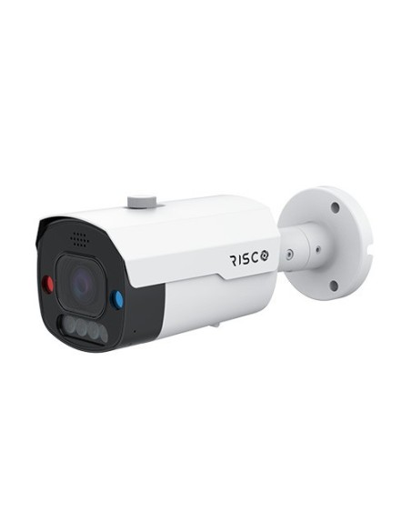 Acheter RISCO RVCM52A350RA RISCO. Caméra Vupoint IA bullet IP 5 Mpx, optique motorisée 2.8-12mm, IR + lumière blanche 25 m, WDR,