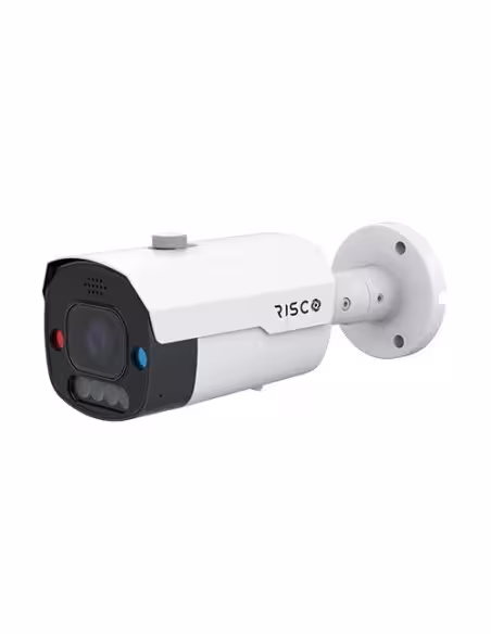 Acquista RISCO RVCM52A350RA RISCO. Telecamera Vupoint IA bullet IP 5Mpx con ottica motorizzata 2.8-12mm IR + luce bianca 25 m WD