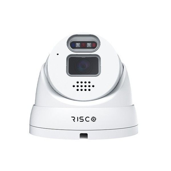 Acquistare RISCO RVCM72A300RA RISCO. Telecamera Vupoint IA mini dome IP 4Mpx con ottica fissa 2.8mm IR 25 + luce bianca 20 m DWD