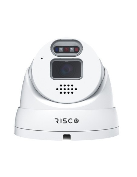 Acquistare RISCO RVCM72A300RA RISCO. Telecamera Vupoint IA mini dome IP 4Mpx con ottica fissa 2.8mm IR 25 + luce bianca 20 m DWD