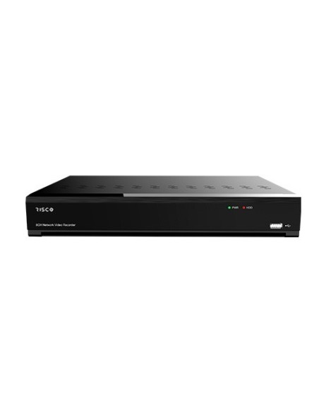 Acheter RISCO RVNVR084K1RA RISCO. NVR VUpoint IA 8 canaux avec switch PoE 8 canaux pour caméras jusqu’à 12 Mpx 128/128 Mbps 1xHD