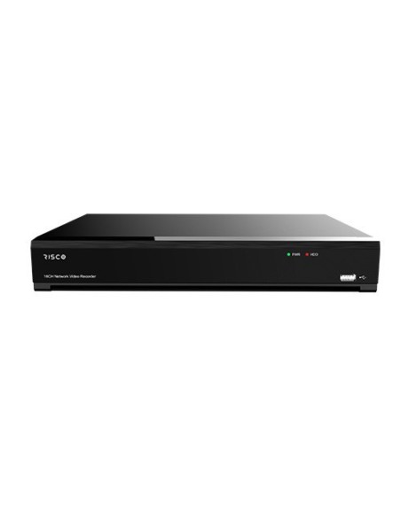 Acheter RISCO RVNVR164K1RA RISCO. NVR VUpoint IA 16 canaux pour caméras jusqu’à 12 Mpx 128/128 Mbps 1xHDD 10 TB (non inclus) VGA