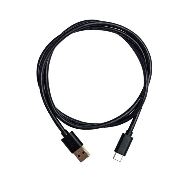 QNAP-1329484-CAB-U35G10MAC-QNAP USB 3.0 5G 1M(3.3FT) TYPE-A TO TYPE-C CABLE cable USB 3.2 Gen 1 (3.1 Gen 1) USB A USB C Negro