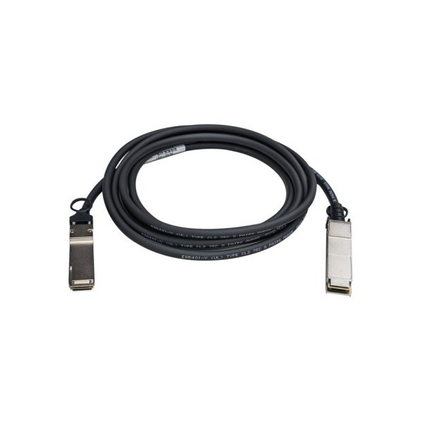 QNAP-1327154-CAB-NIC40G30M-QSFP-QNAP CAB-NIC40G30M-QSFP cable infiniBanc 3 m QSFP+ Negro