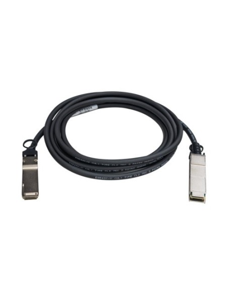 QNAP-1327154-CAB-nic40g30m-qsfp-qnap cab-nic40g30m-qsfp infinibanc cabo 3M QSFP + preto