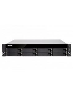 QNAP-949187-TS-877XU-RP-2600-8G-QNAP TS-877XU-RP NAS Bastidor (2U) Ethernet Negro 2600