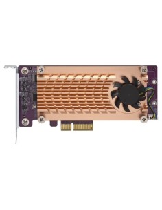 QNAP-934495-QM2-2S-220A-QNAP CARTÃO E ADAPTER E ADAPTER M.2 Internal QM2-2S-220A