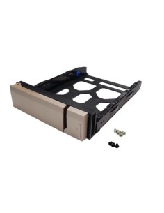 QNAP-890875-TRAY-35-NK-GLD01-QNAP TRAY-35-NK-GLD01 panel bahía disco duro Bandeja para disco duro Negro, Oro