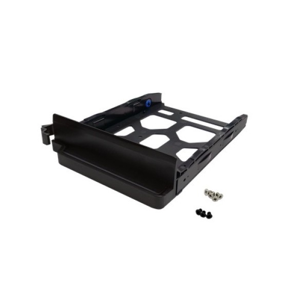 QNAP-890867-TRAY-35-NK-BLK04-QNAP TRAY-35-NK-BLK04 panel bahía disco duro Bandeja para disco duro Negro