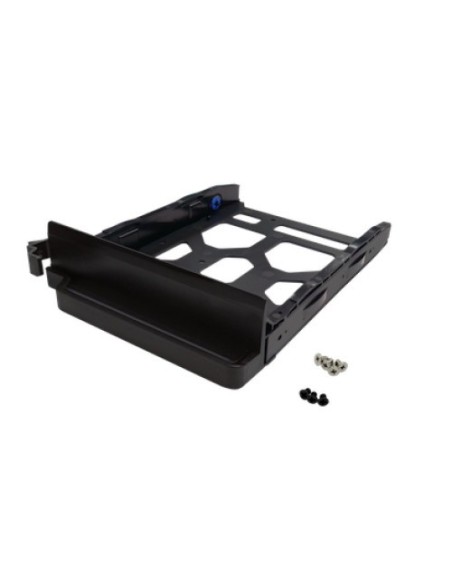 QNAP-890867-TRAY-35-NK-BLK04-QNAP TRAY-35-NK-BLK04 panel bahía disco duro Bandeja para disco duro Negro